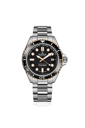 ساعت مچی مشکی مردانه 42 میلی متر Edox - کد 857884991