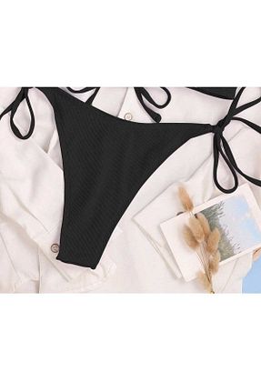 پائین تنه بیکینی مشکی زنانه ساده Angelsin - کد 694983654
