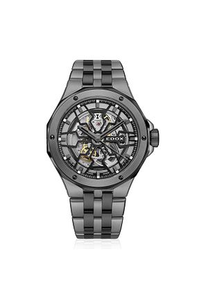 ساعت مچی مشکی مردانه 43 میلی متر Edox - کد 857889261