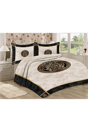 روتختی دونفره مشکی مخمل Doruklar Home Collection - کد 783290053
