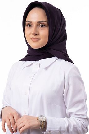 روسری بنفش İpek Varaklı Kadınbona - کد 857609016
