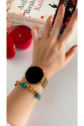 ساعت مچی طلائی زنانه 36-40 میلی متر ÇENÇEN - کد 114511743