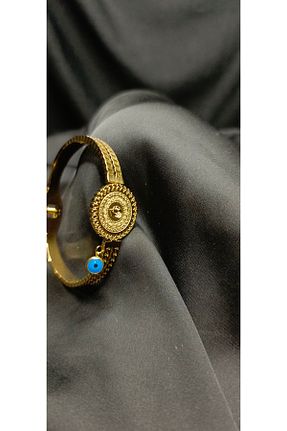 دستبند استیل (فولاد) طلائی زنانه استیل ضد زنگ MAGEN JEWELRY - کد 857524747