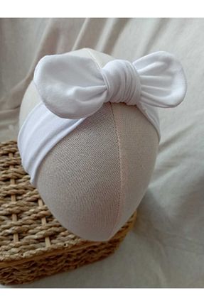 باندانا سفید پنبه ای SÜSLÜ BEBİŞLER DÜNYASI - کد 857523485