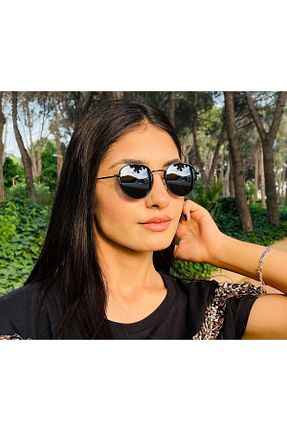 عینک آفتابی مشکی زنانه UV400 TWEET - کد 306552020