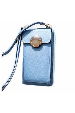 کیف دوشی آبی زنانه چرم مصنوعی Decent Polo - کد 239352953