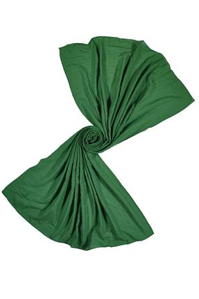 شال خاکی زنانه پنبه ای mim eşarp - کد 846279668