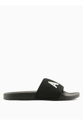 دمپائی مشکی مردانه پلی استر Armani Exchange - کد 857555292