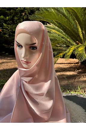 شال صورتی زنانه پلی استر ahhu - کد 846408700