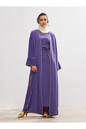 کلاه و ابایا بنفش زنانه پلی استر AL SHEIKHA - کد 857555052
