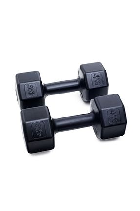 دمبل و صفحه وزنه مشکی پلاستیک Besinistanbul - کد 835186657