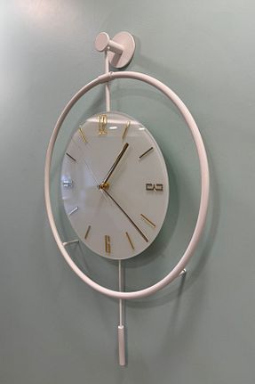 ساعت دیواری سفید 50 x 90 MetaQuartz Aksesuar - کد 834427957