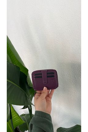 کیف پول بنفش زنانه ابعاد کوچک Garniy - کد 856448544