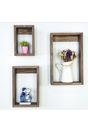 محصول دکوراسیون دیوار قهوه ای چوب Shopkutuk - کد 489478631