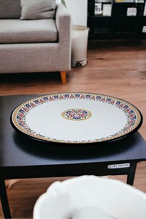 سینی قهوه ای مینا İnci Emaye - کد 796376122