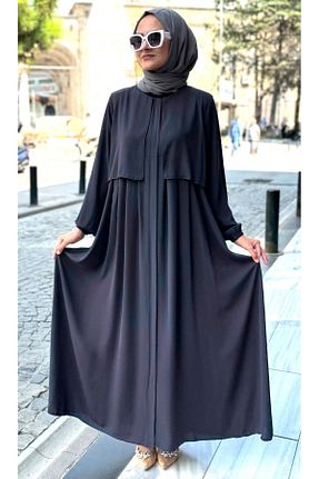 کلاه و ابایا طوسی زنانه جین ESRANUR - کد 857682880