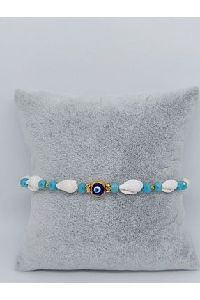 دستبند جواهر فیروزه ای زنانه منجق GALATA GIFT - کد 463260029