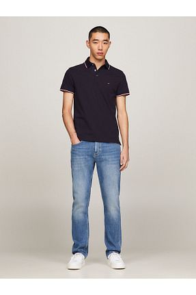 پولوشرت سرمه ای مردانه پنبه ای Tommy Hilfiger - کد 816718872