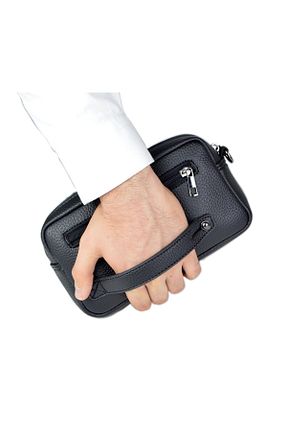 کیف دستی مشکی مردانه ابعاد کوچک en deri - کد 846790981