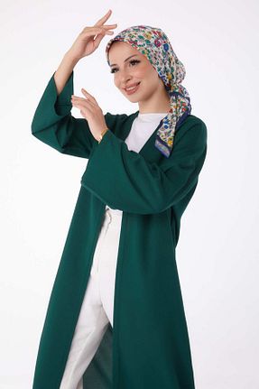 پلیور سبز زنانه ساده TOFİSA - کد 849940270