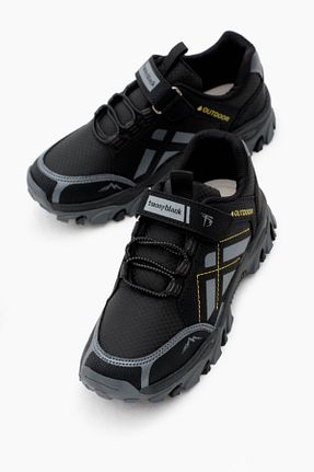 کفش بیرون مشکی بچه گانه چرم مصنوعی Tonny Black - کد 857647757