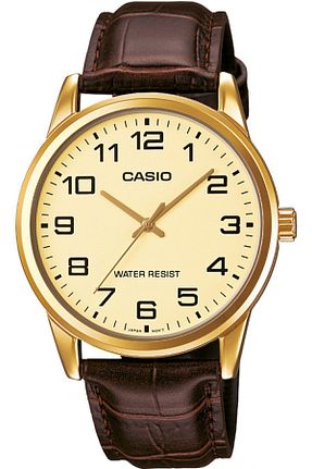 ساعت مچی قهوه ای مردانه 38 میلی متر Casio - کد 771329