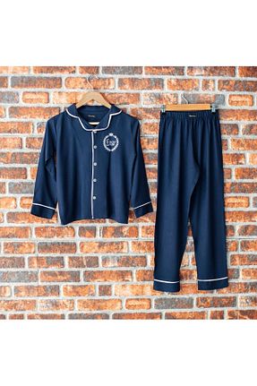 ست لباس راحتی سرمه ای بچه گانه چاپی adenkidsfashion - کد 457994226