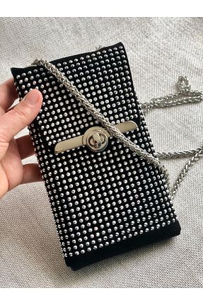 کیف دوشی مشکی زنانه edaçanta - کد 654621368