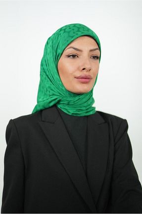 روسری سبز پلی استر LOSYANA - کد 857810113