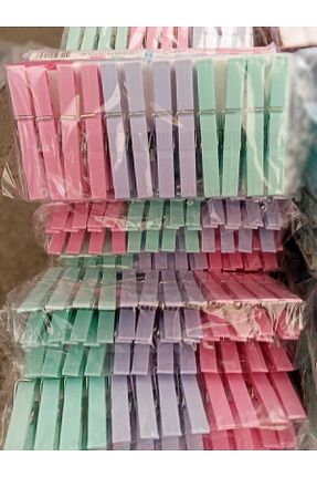 بند رخت و گیره 10 Zambak Plastik - کد 359324002