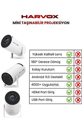 پروژکتور سفید HD SEYUWATCH - کد 842420765