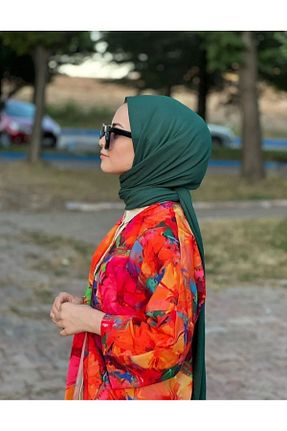 شال سبز زنانه پنبه ای Elif Butik - کد 857839280
