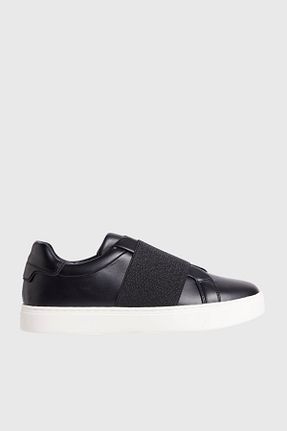 کفش اسنیکر مشکی زنانه چرم Calvin Klein - کد 786686713