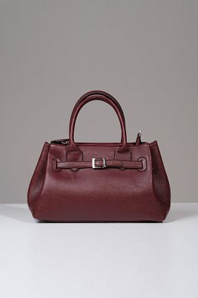 کیف دستی زرشکی زنانه سایز متوسط Çantacımstore - کد 855345114