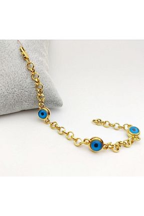 دستبند استیل (فولاد) طلائی زنانه استیل (فولاد) Genel Markalar - کد 94455413