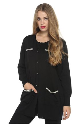 تونیک مشکی زنانه تریکو Solo - کد 208868250