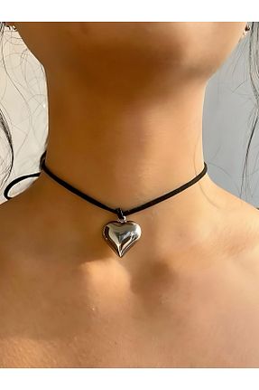 گردنبند جواهر مشکی زنانه منجق SHİNELİZE - کد 857756946
