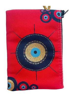 کیف پول قرمز زنانه سایز متوسط GALATA GIFT - کد 834564090