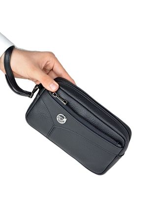 کیف دستی مشکی مردانه ابعاد کوچک en deri - کد 846790981