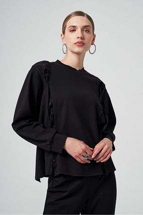 تونیک مشکی زنانه بافتنی MissWhence - کد 857830167