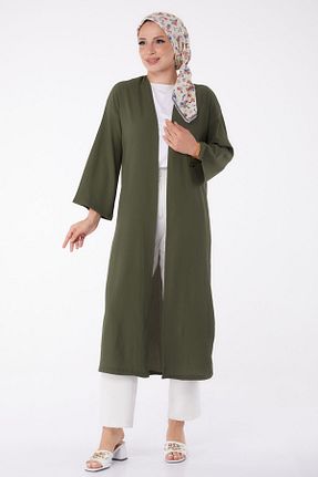 پلیور خاکی زنانه ساده TOFİSA - کد 849940389