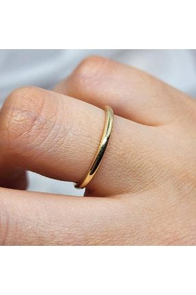 انگشتر نقره زرد زنانه 925 عیار FasekGold - کد 857903704