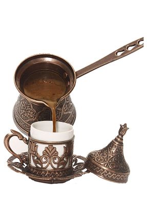 قهوه جوش متالیک ریخته گری ayvalı metal - کد 645944401