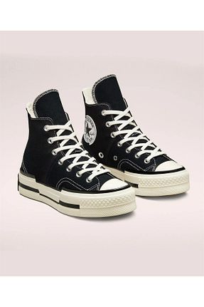 کفش اسنیکر مشکی زنانه بند دار Converse - کد 349109809