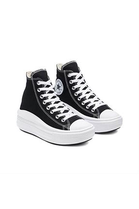 کفش پیاده روی مشکی زنانه پارچه ای Converse - کد 65037726