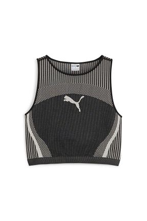سوتین ورزشی مشکی زنانه کراپ Puma - کد 806442662