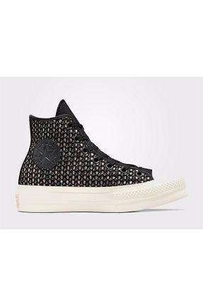 کفش اسنیکر مشکی زنانه بند دار Converse - کد 845176224