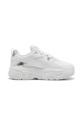 کفش اسنیکر سفید زنانه بند دار Puma - کد 814577062