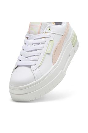 کفش اسنیکر سفید زنانه بند دار Puma - کد 839797330