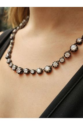 گردنبند نقره رنگی زنانه 925 عیار Magnifique Gemmes - کد 810342044